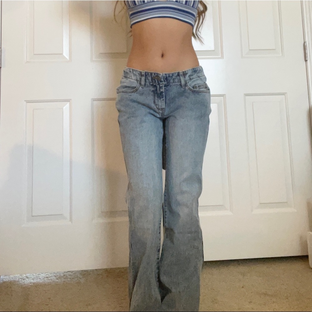 brandy melville low rise jeans